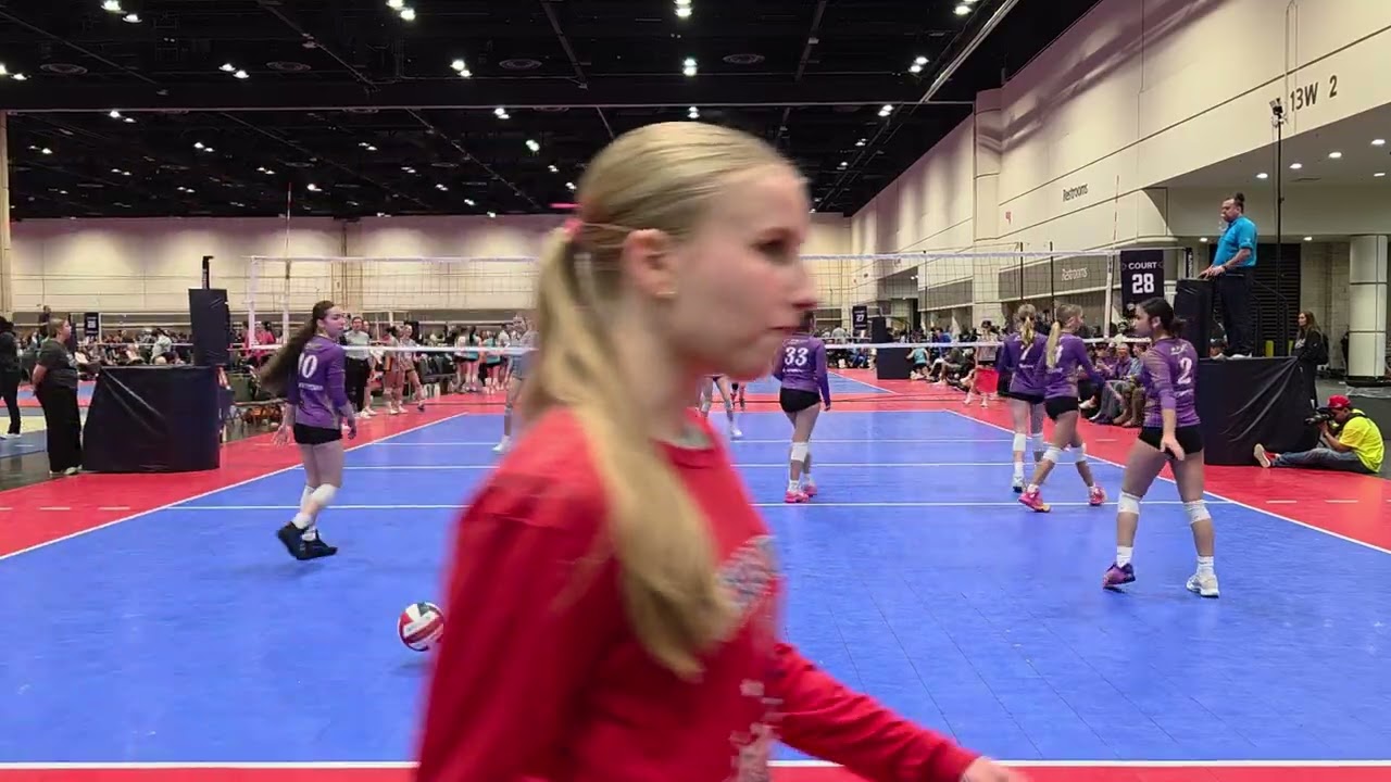 Sunshine classic 2026 Day 3 vs Rise volleyball 15 purple