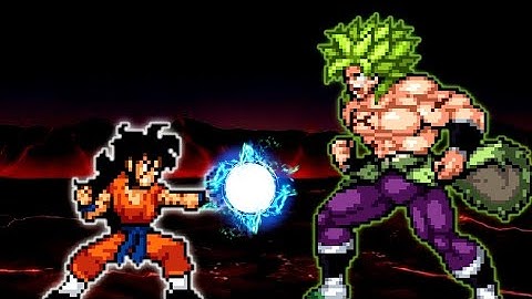 Yamcha AI V3 (New) (DOWNLOAD) VS Broly DBS V2 in Jump Force Mugen