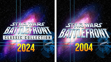 Battlefront 2004 vs Classic Collection 2024 Loading Screen Comparison! Changed Sound Effect!