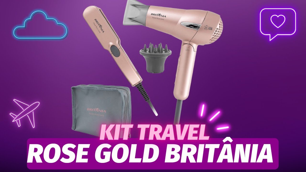 Kit Travel Rose Gold Britânia | Vale a pena?