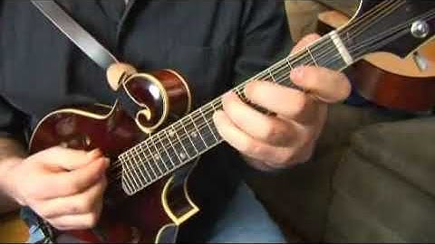 Mandolin A Major Harmonizing Triads