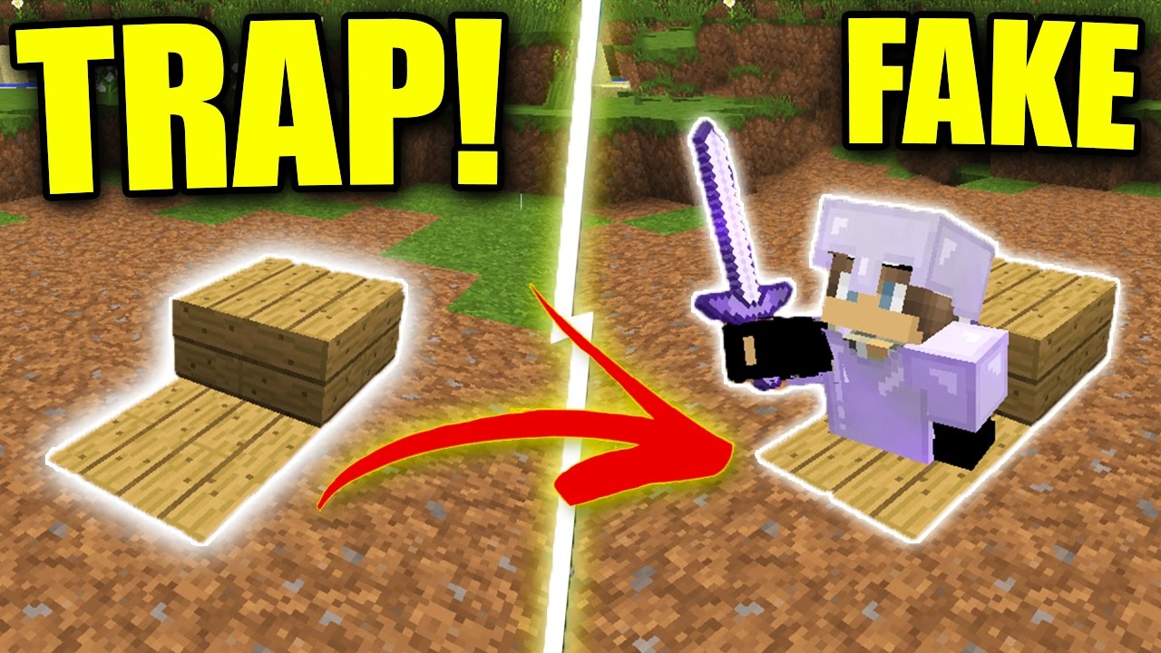 Minecraft: TRAP BLOCO INVISÍVEL! (Sky Wars) ‹ Viros ›