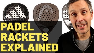 Padel Rackets Differences Explained