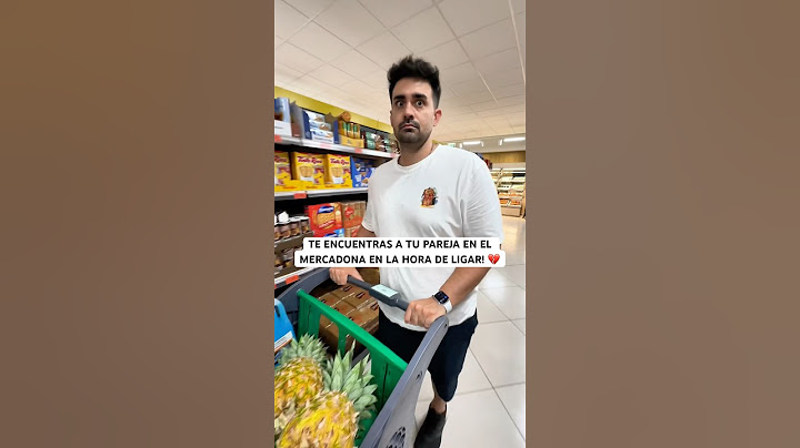 Te encuentras a tu pareja en el Mercadona en la hora de ligar.. 💔 #mercadona #ligar #piña #humor