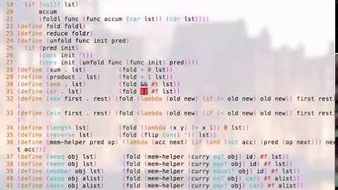 Personal project -- Scheme interpreter