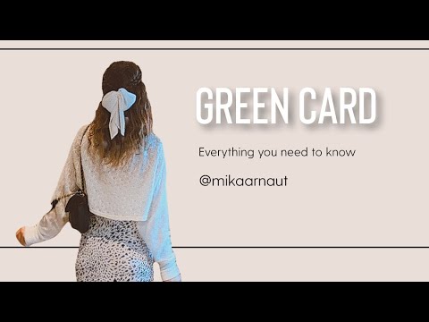 GREEN CARD. ГРИН