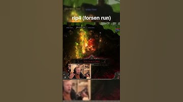 rip4 (forsen run) #short #twitch #clip