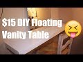 Floating Vanity DIY