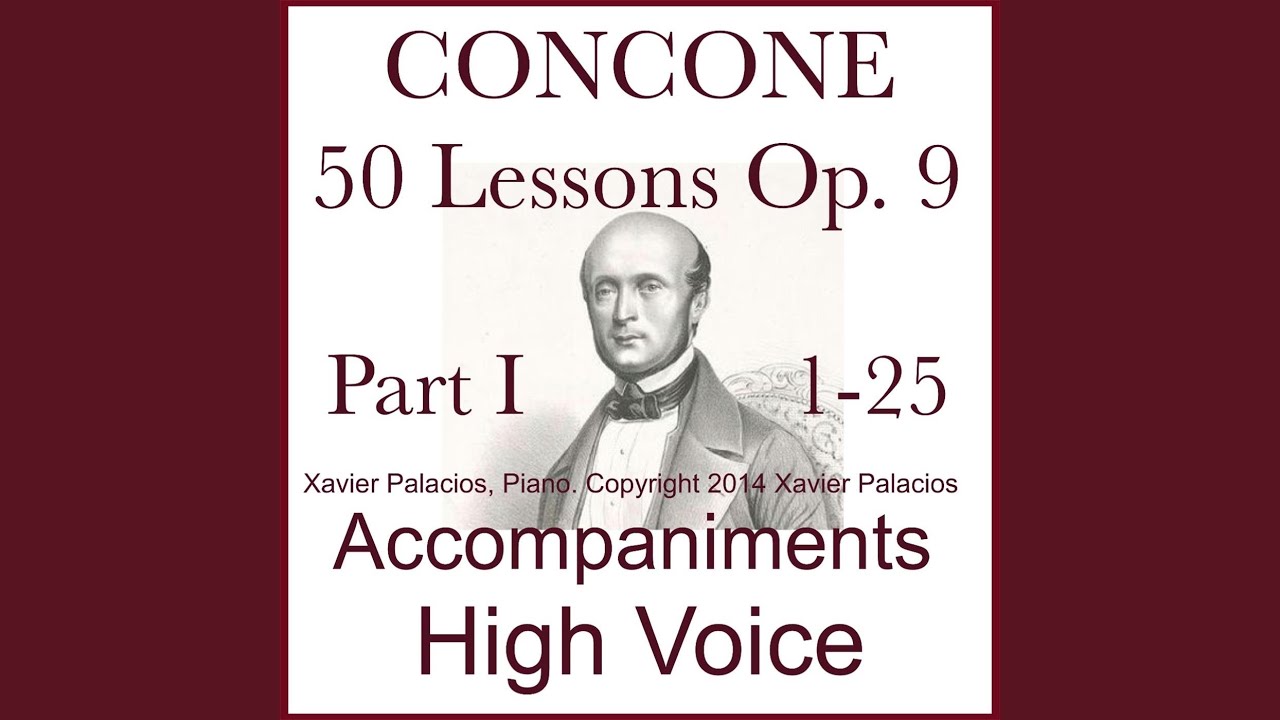 Watch 50 Lessons, No. 14 in G Minor, Op. 9 on YouTube