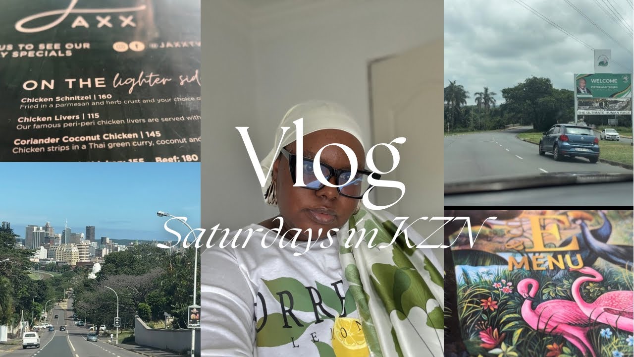 Vlog|Saturdays in KZN|Trying new restaurants|South African YouTuber 