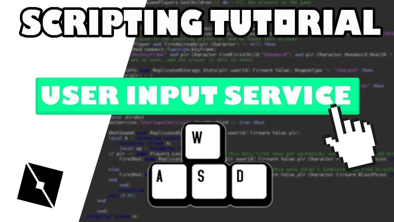 📃 Cómo usar UserInputService en Roblox (Programación en Roblox Ep.8 ...