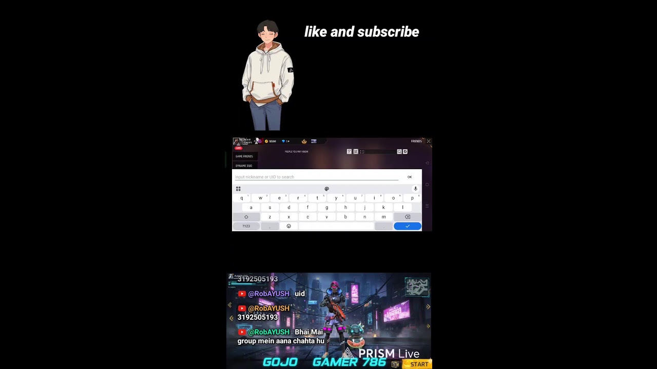 Live streaming of GOJOgamer786