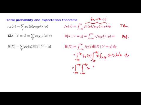 L10.4 Total Probability & Total Expectation Theorems thumbnail