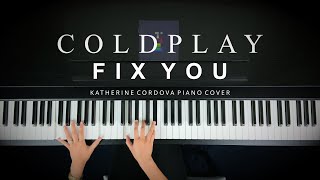 Coldplay - Fix You (ADVANCED piano cover) chords