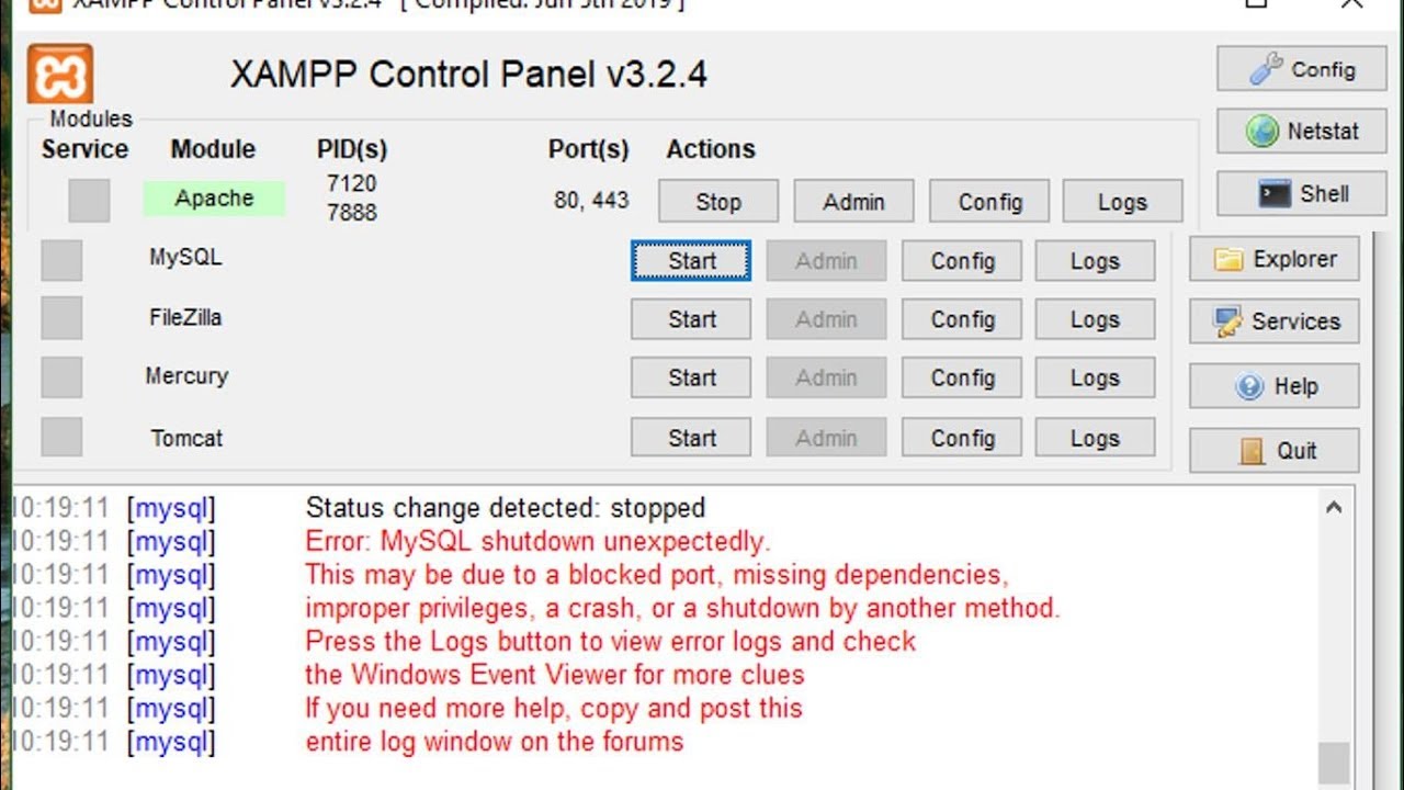 Php sleep. Port 443. Dbsqlite. Missing dependencies: su arrow 1.