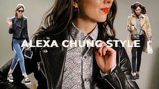 ALEXA CHUNG: STYLE MUSE SERIES | re-creating outfits of style icons using my own wardrobe