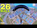 26 Kill - Muhteşem Zafer! | PUBG Mobile Erangel Efsanevi Oyun 🔥