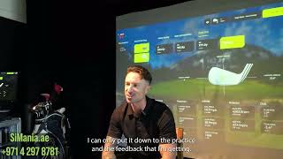 How Paul Haddow From Dubai, Transformed His Space With The Simania Trugolf Golf Simulator
