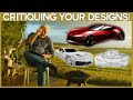 Critiquing YOUR Designs! AMAZING 13-Year Old's Sketch & Ferrari Concept! Episode 5