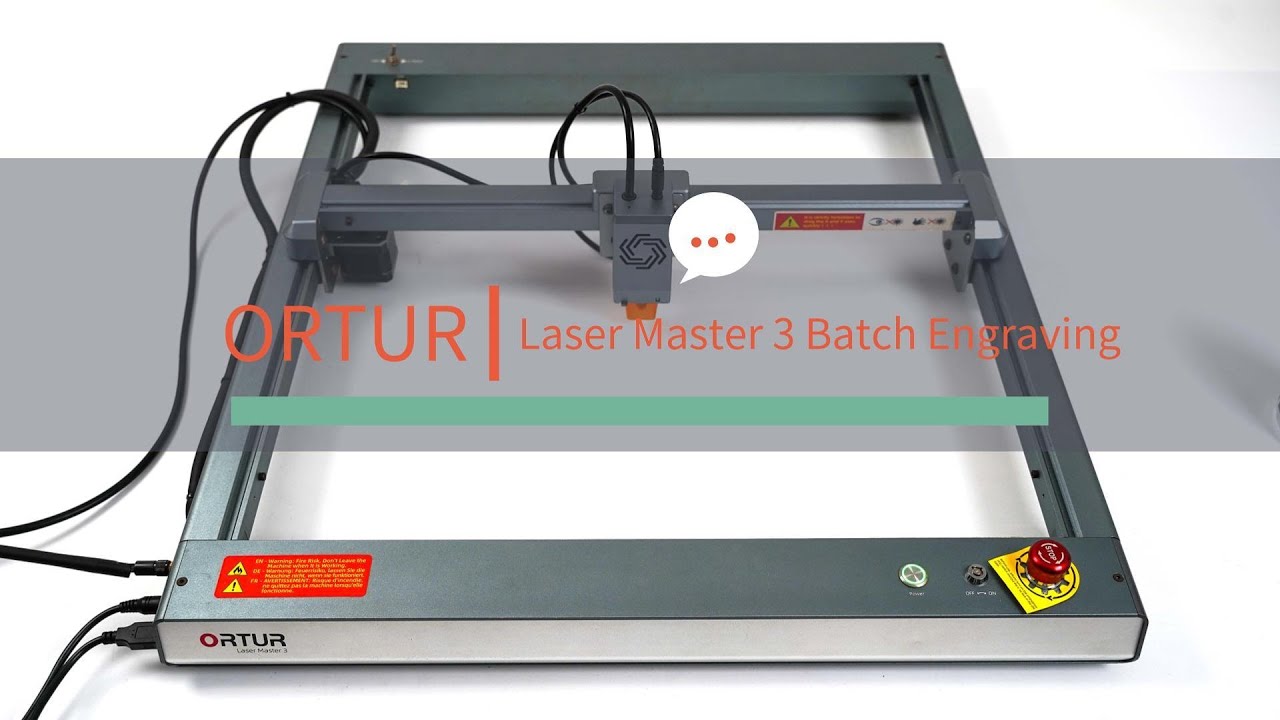 [Tutorial] Ortur Laser Master 3 Batch Engraving - YouTube