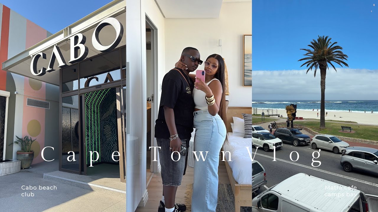 КЕЙПТАУН VLOG P2: пляжный клуб Cabo, набережная Виктории и Альберта, кафе Mantra в Кэмпс-Бэй #tra...