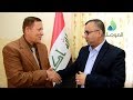 العلاف يستقبل الفنان محمد زكي لبحث امكانية اقامة مهرجان في الموصل تحت مسمى البناء والتحرير