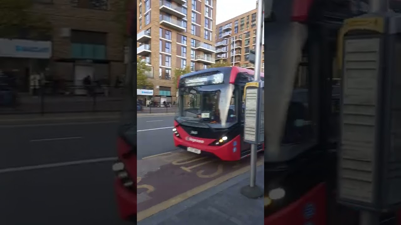 London Bus Route 380 At Woolwich Station
