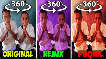 360° VR Beatbox Boys Original vs Phonk vs Remix