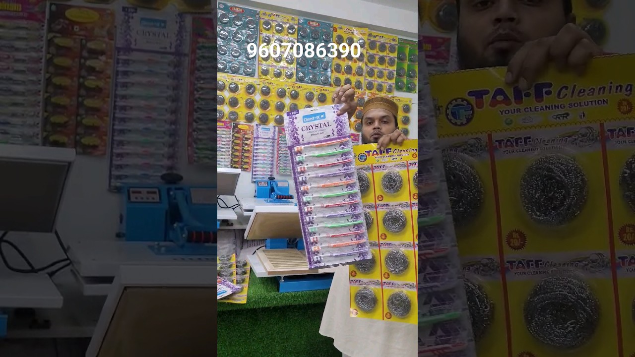 Scrubber Tooth Brush Packing Machine 