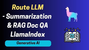 Route LLM for Summarization & RAG Document QA | Llama Index Tutorial