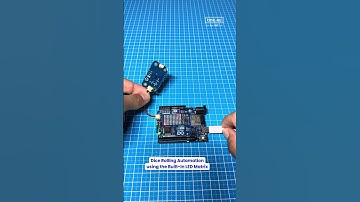 Arduino UNO R4 Dice Project using Built-In LED Matrix #arduino #electronics #engineering #led