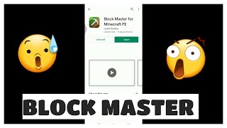 How to use BLOCK MASTER for mine craft game screenshot 2