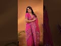 Rani Pink Royalty 👑 | Elora Soft Silk Meenakari Pashmina Saree You’ll Fall in Love With!