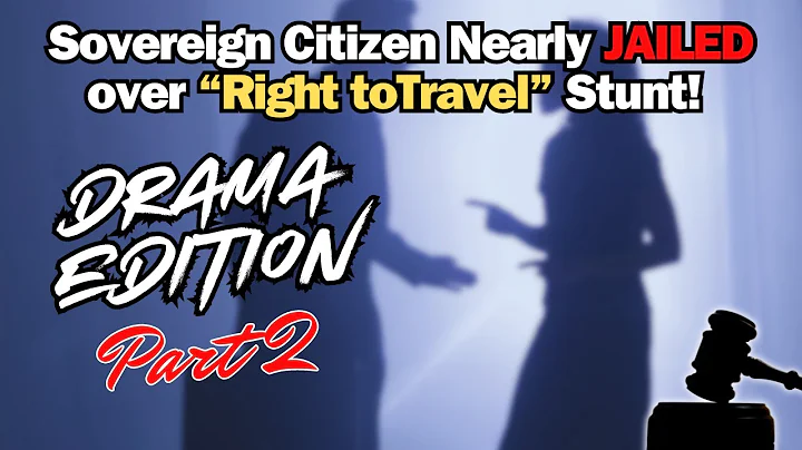 Drama in Court! Sovereign Citizen's Travel Argument Backfires | Part 2