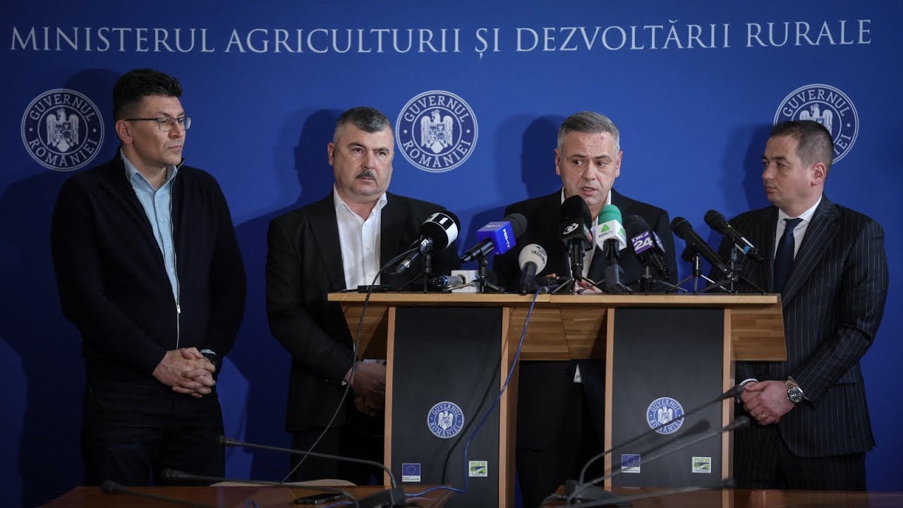 Declarațiile ministrului Agriculturii, Florin Barbu, despre sectorul suin