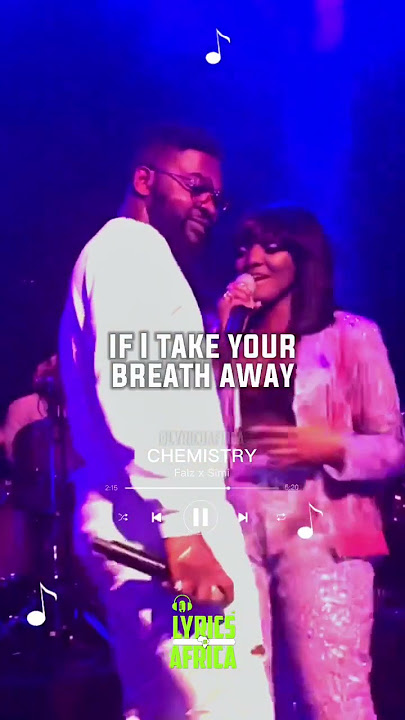 CHEMISTRY - Falz x Simi ( short lyrics) #lyrics #tiktok #afrobeat #reels