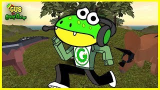 Roblox Jurassic Park Tycoon Giant Dinosaurs Let's Play with Gus the Gummy Gator