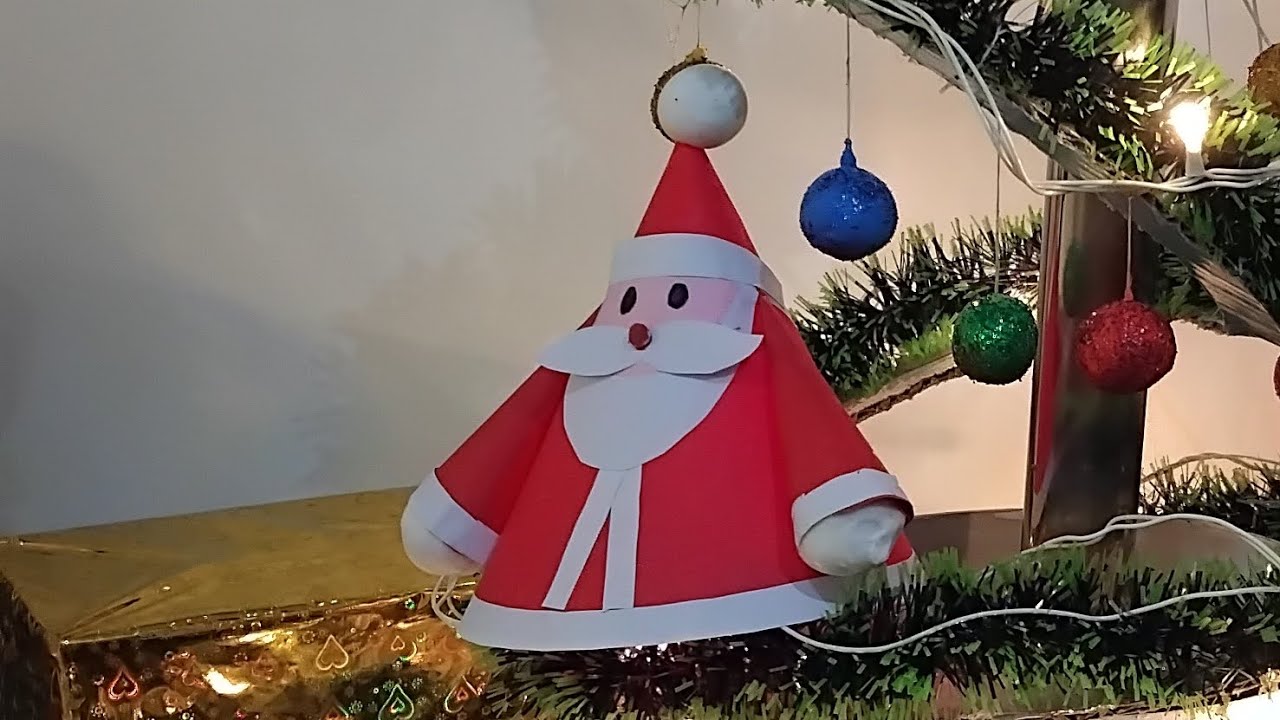 how to make santa claus with paper|santa Claus making#santa# ...