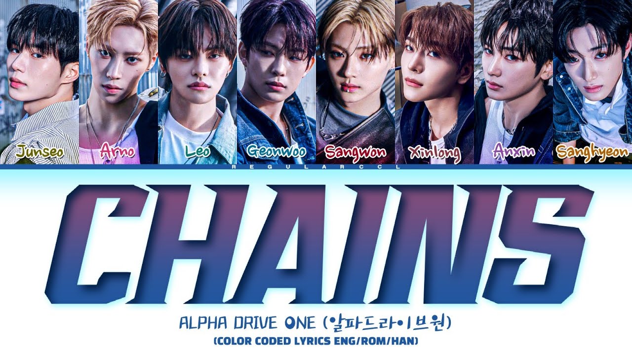 ALPHA DRIVE ONE 'Chains' lyrics (알파드라이브원 'Chains' 가사) (Color coded lyrics Eng/Rom/Han)