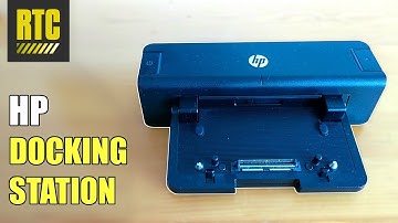 Using HP Laptop Docking Station for Clean and Minimalist Desk Setup