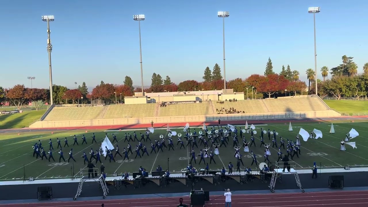 Clovis East HS Marching Band WBA Finals 2025