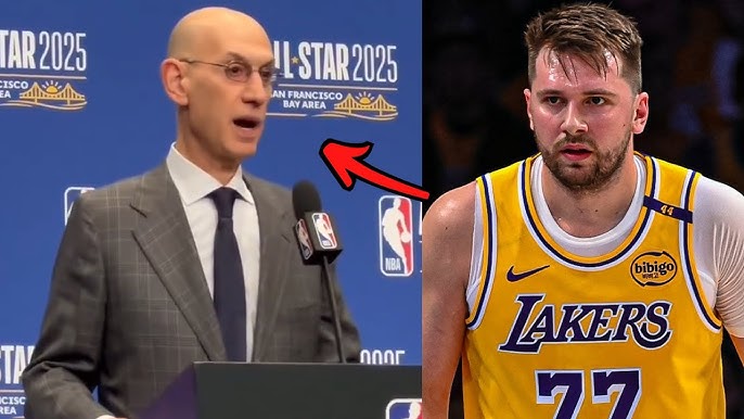 Adam Silver Surprise Reaction On Luka Doncic Trade To The Los Angeles  Lakers!