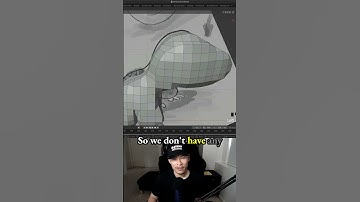 Creating Symmetrical Characters with Mirror Tool - making a 3d game in Blender - 3.4: Dino Turtle