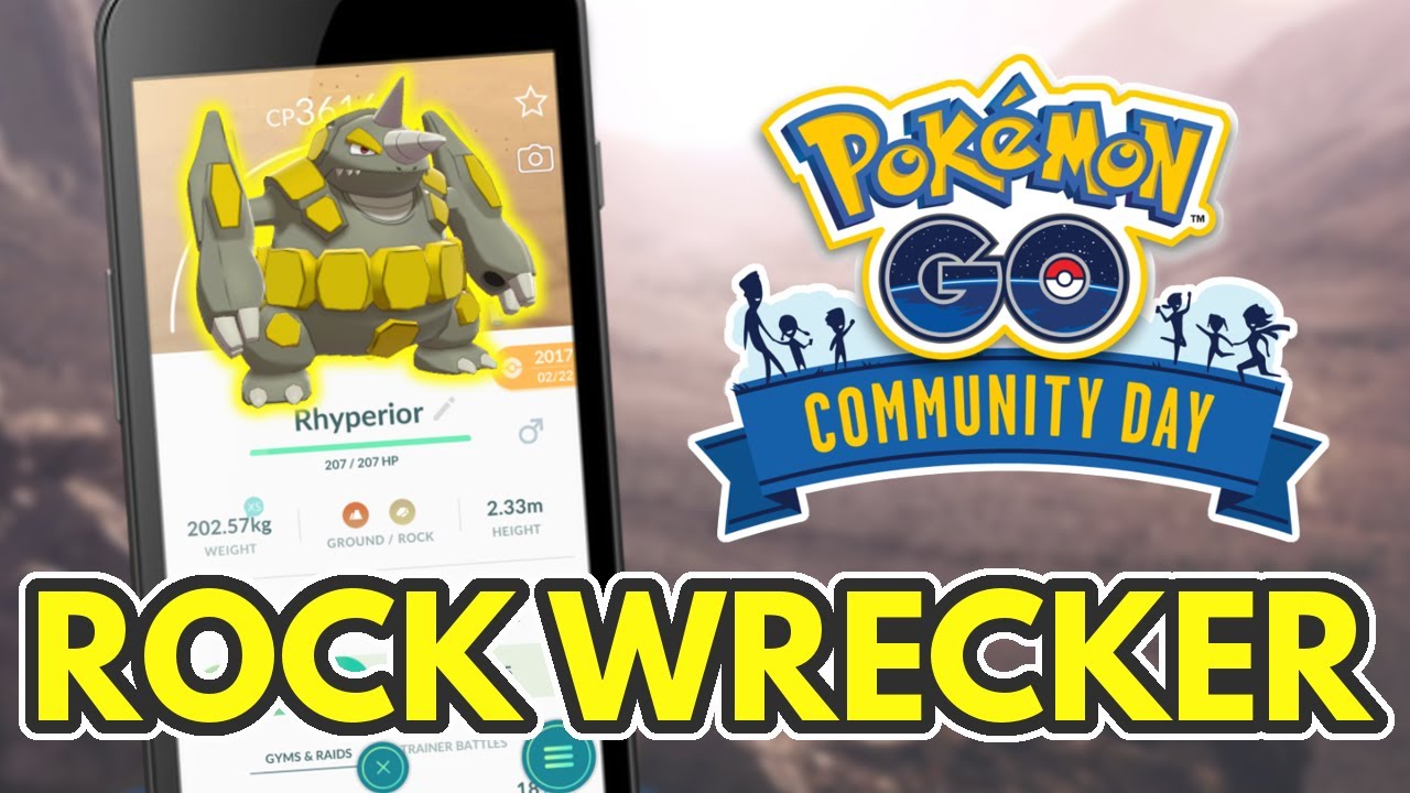 Rock Wrecker Rhyperior Is GOOD Pokemon GO Community Day YouTube rock-wrecker-rhyperior-is-good-pokemon-go-community-day-youtube