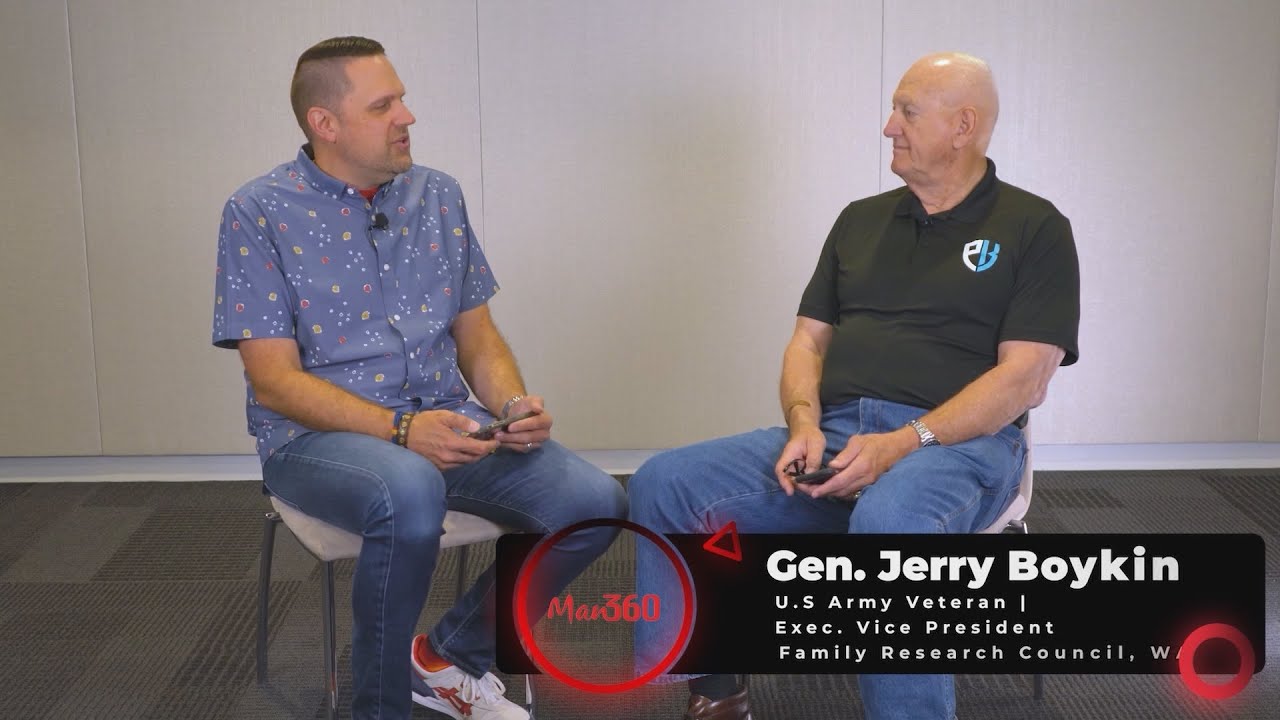 Man360 - S02 Ep08 General Jerry Boykin Interview, Dr. Stu Weber Interview, Brian Paddle Boarding