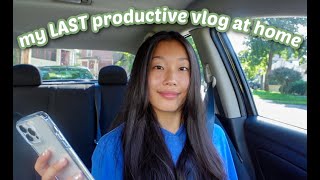 my LAST PRODUCTIVE VLOG at home.