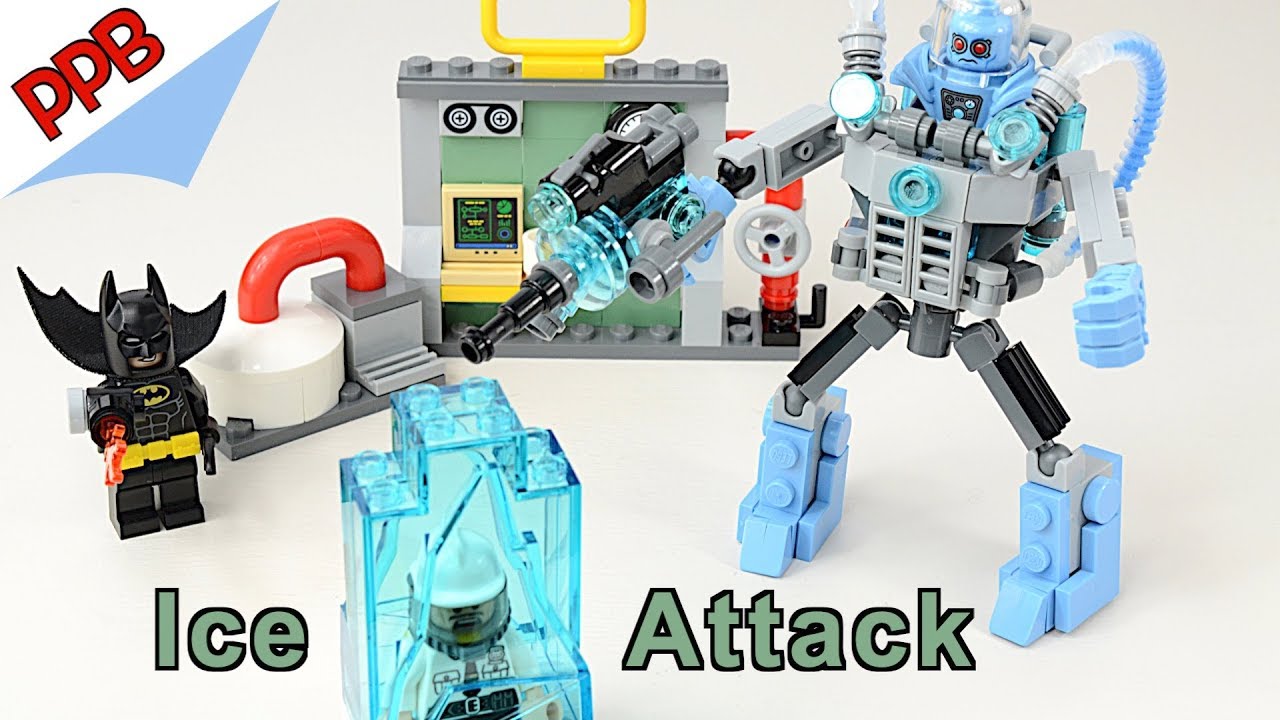 Lego Batman: Mr. Freeze ice attack review 70901