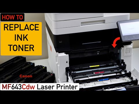 Canon ImageClass MF643Cdw Ink Toner Replacement.