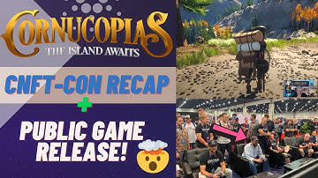 Cornucopias at CNFTcon - Public Game RELEASE, Interviews & Behind the Scenes Footage!