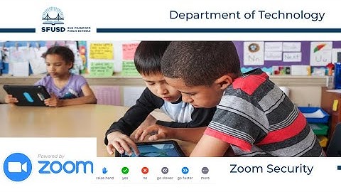 Zoom Security Basics webinar